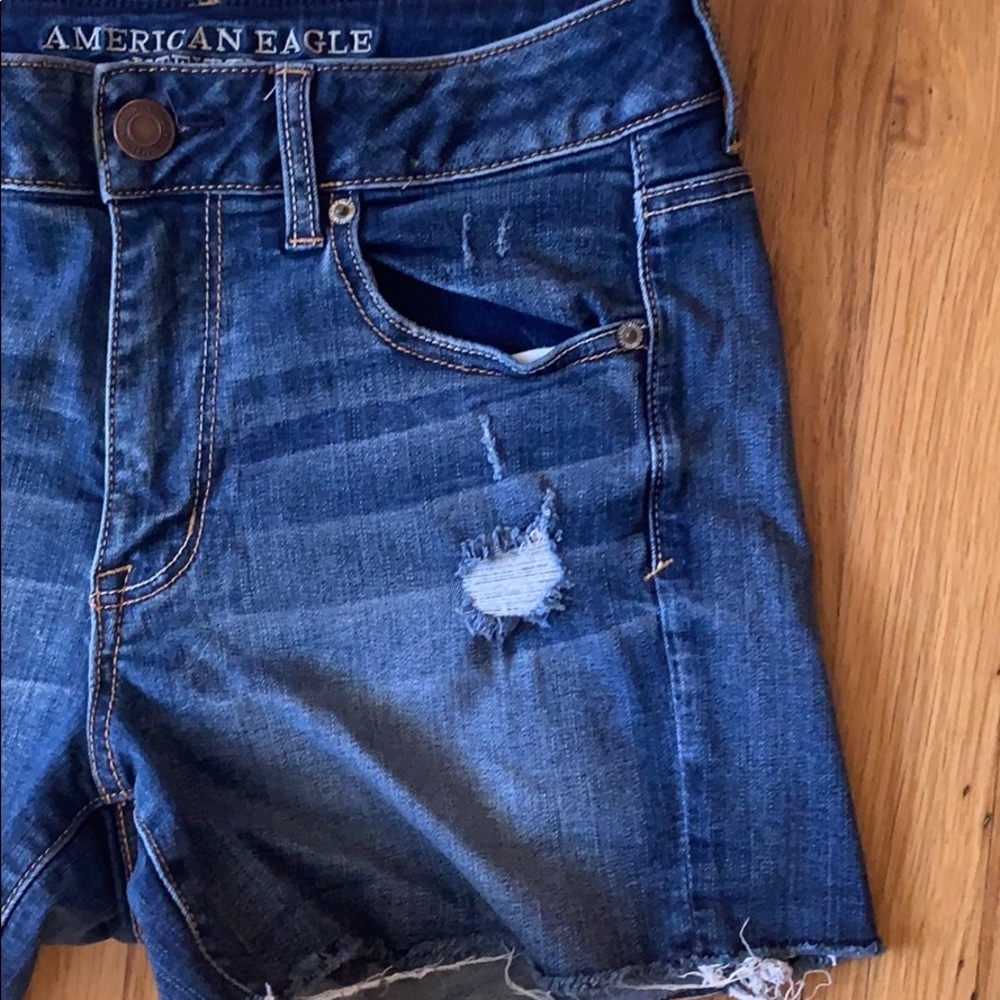 American Eagle Super Stretch Hi Rise Shortie - Picture 2 of 9